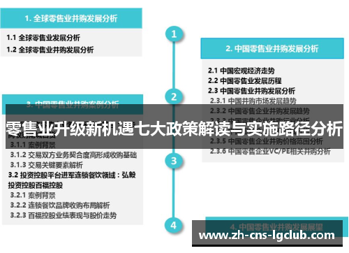 零售业升级新机遇七大政策解读与实施路径分析